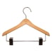 NAHANCO Natural Wooden Mini Hangers