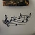 Musical Note Wall Decor Metal Musical Note Wall Art Theme Musical Note