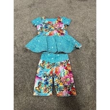 Handmade Paw Patrol Tunic Top and Short Set Outfit Sz 5