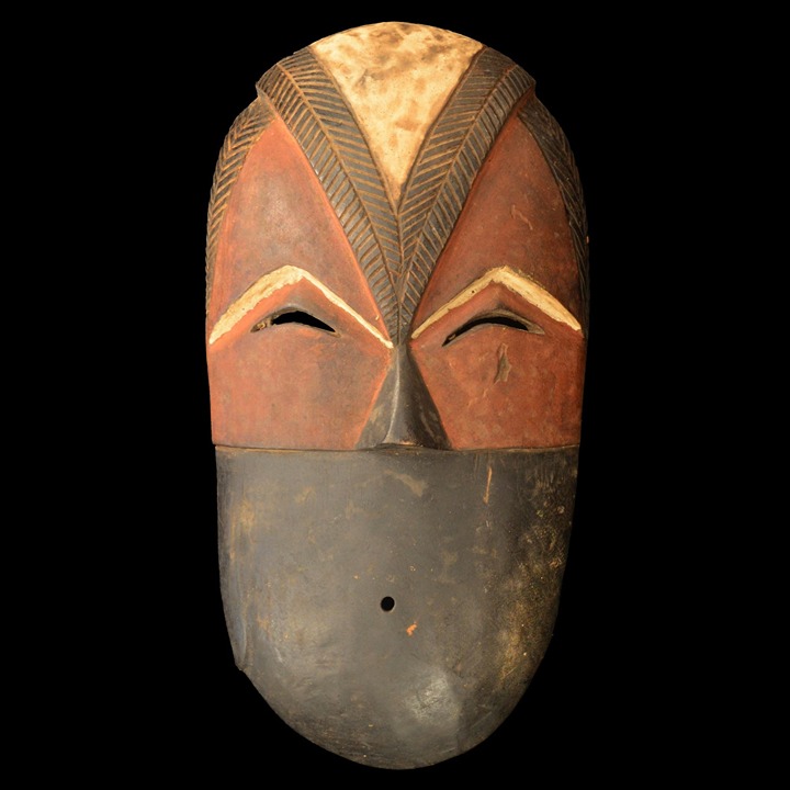 African Mbole Mask 3 - Great Wall Hanging