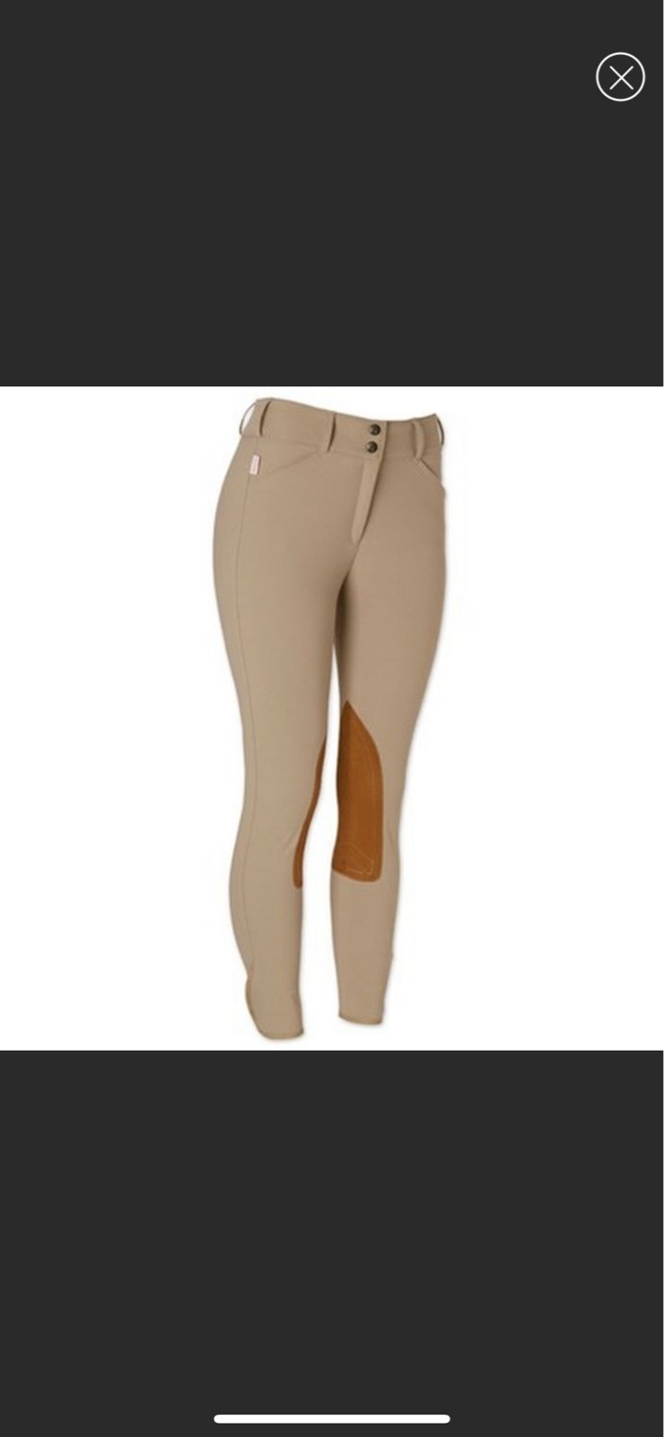 Tailored sportsman low rise trophy hunter breeches