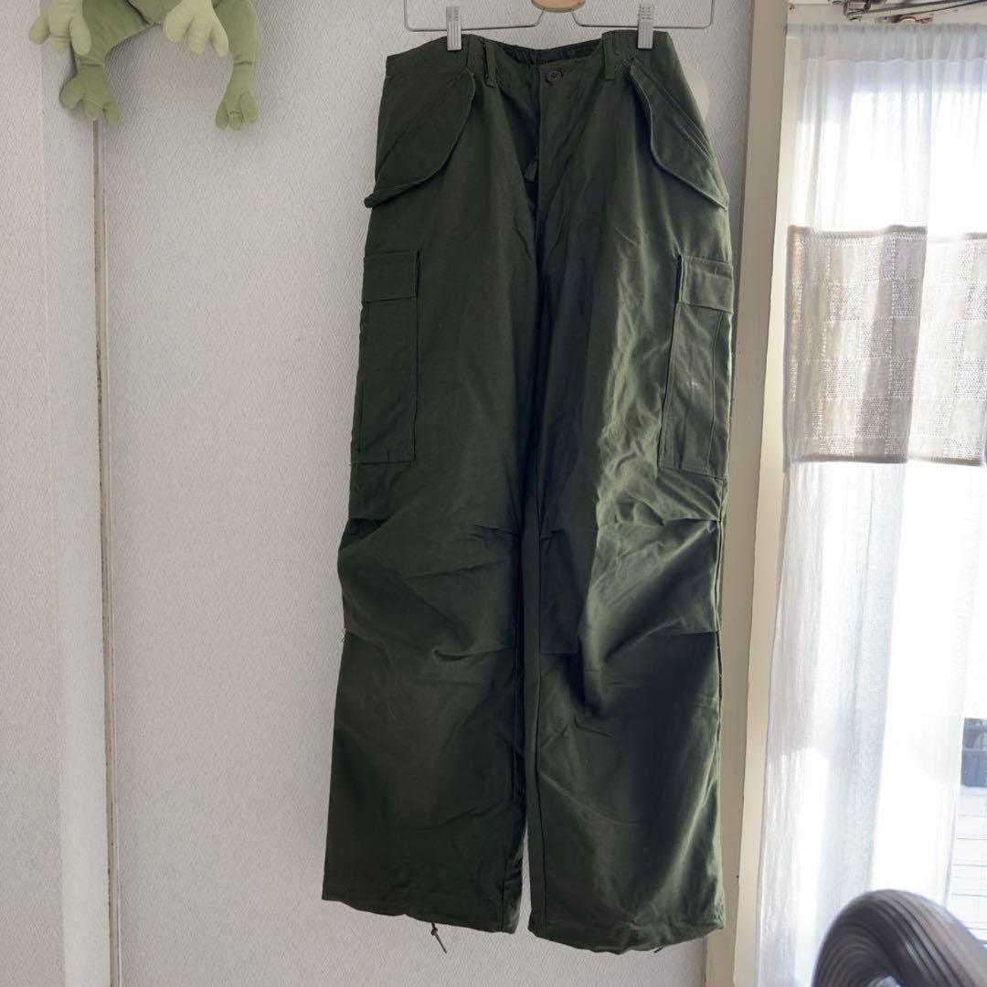 Brand new deadstock 1976 US ARMY genuine M-65 field cargo pants.