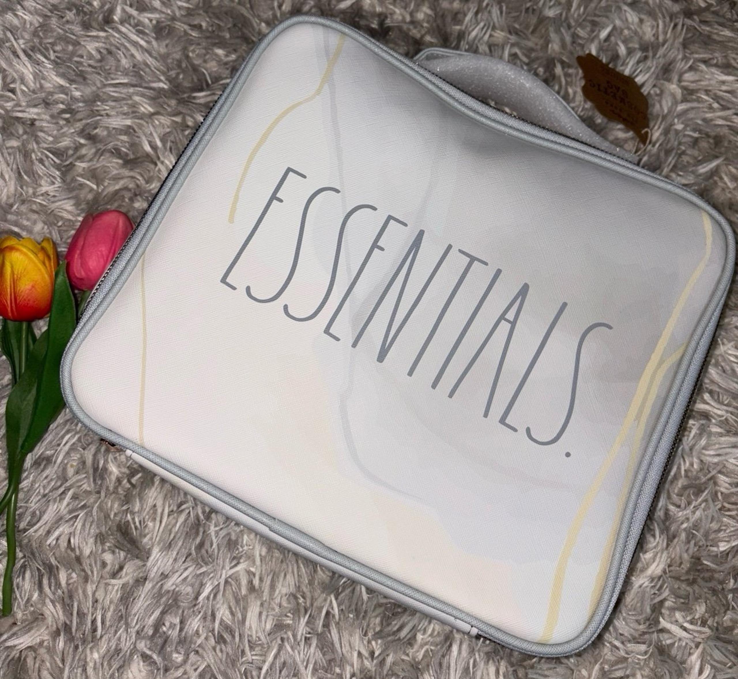 NWT Rae Dunn ESSENTIALS cosmetic bag