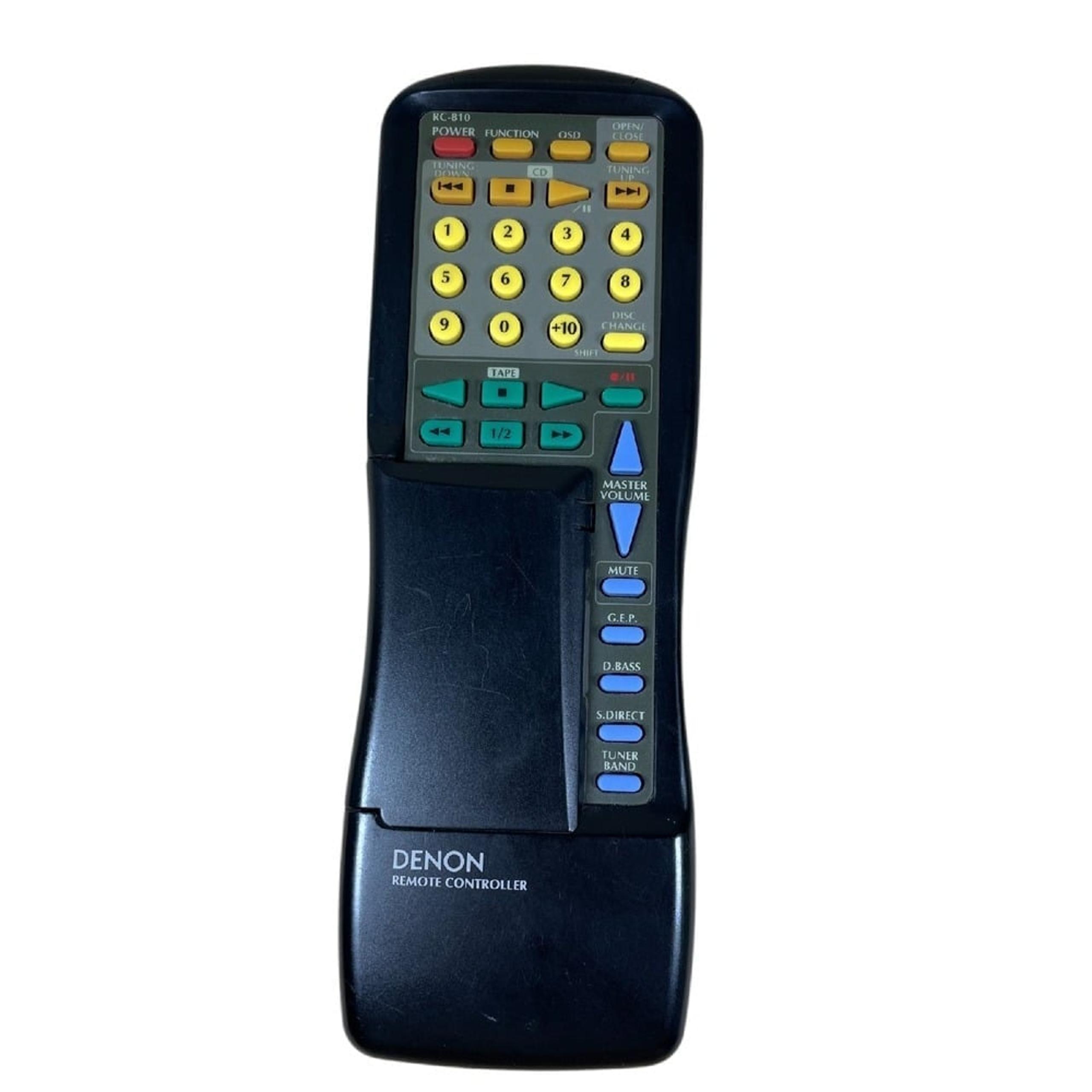 Denon Remote RC-810 D-1250 D-850 D-800S D-850S