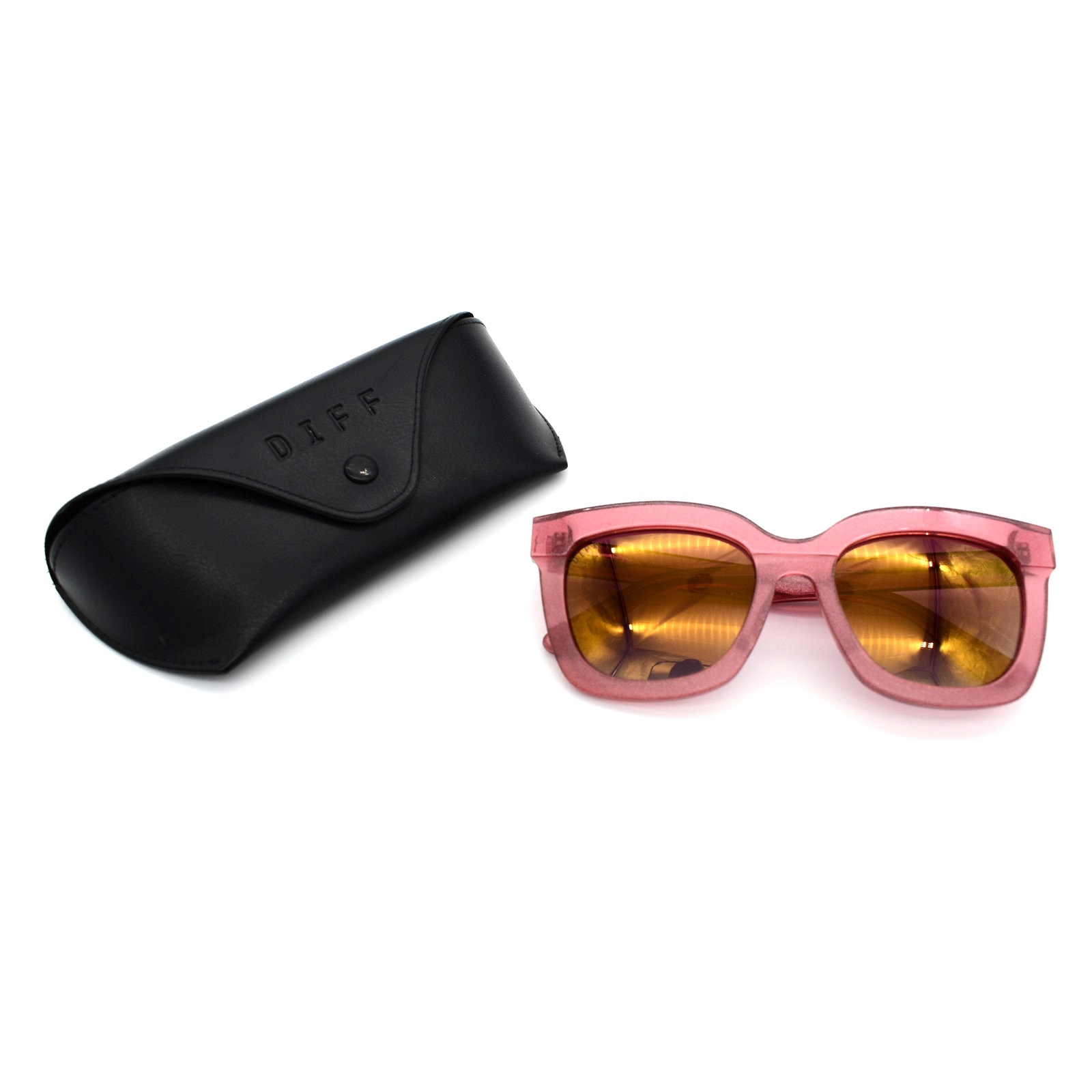 Diff Eyewear Carson Polarized QG-TB39P Sunglasses - GOOD CONDITION