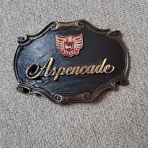 Aspencade belt buckle for men