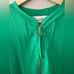Joseph Ribkoff Kelly Green Zip Front Shift Mini Dress Size 4