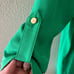Joseph Ribkoff Kelly Green Zip Front Shift Mini Dress Size 4
