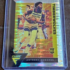 2020-21 Anthony Edwards Rookie Pulsar Prizm Flux GEM RC