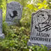 Jason Friday the 13th movie Headstone