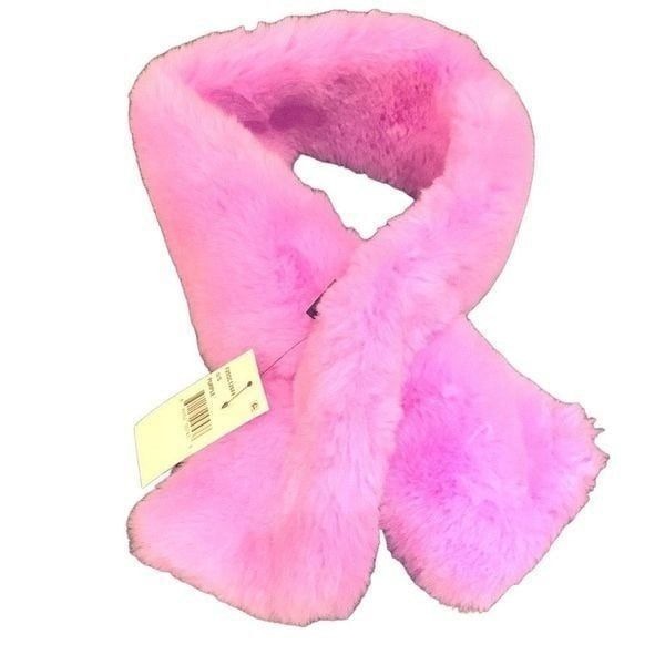 Saks Faux Fur Scarf Pull Through