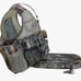 Camo Vest with Seat