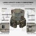 Camo Vest with Seat