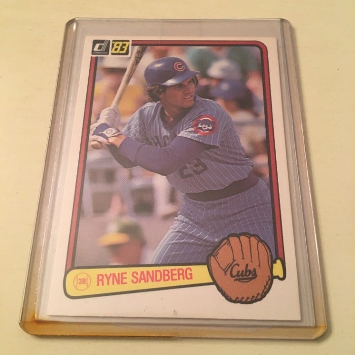 1983 Donruss Ryne Sandberg Rookie Card RC HOF