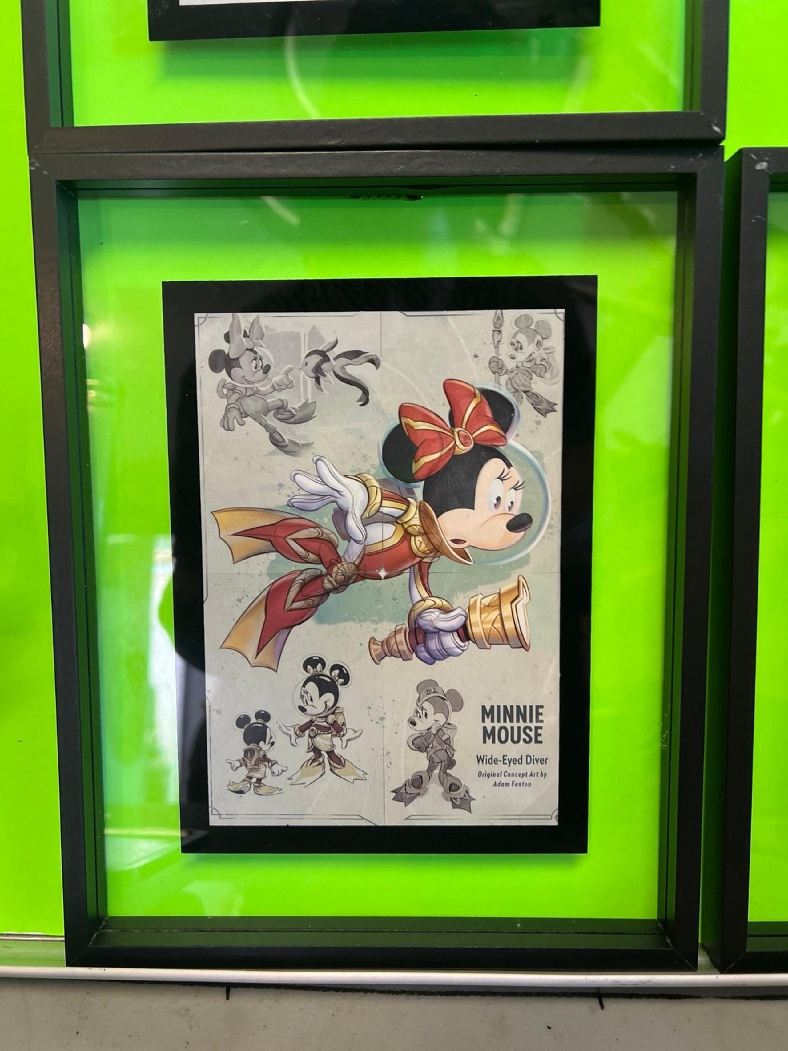 Lorcana Minnie Mouse puzzle card art