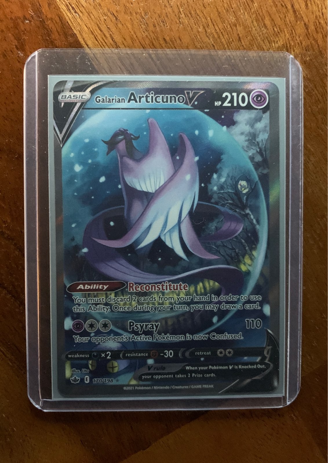 Galarian Articuno V #170