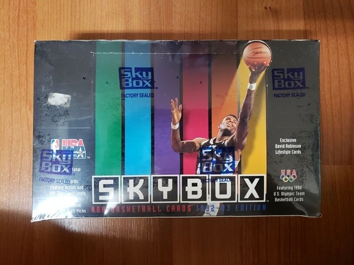 New 1992-93 Skybox Series 1 Basketball Box, factory sealed