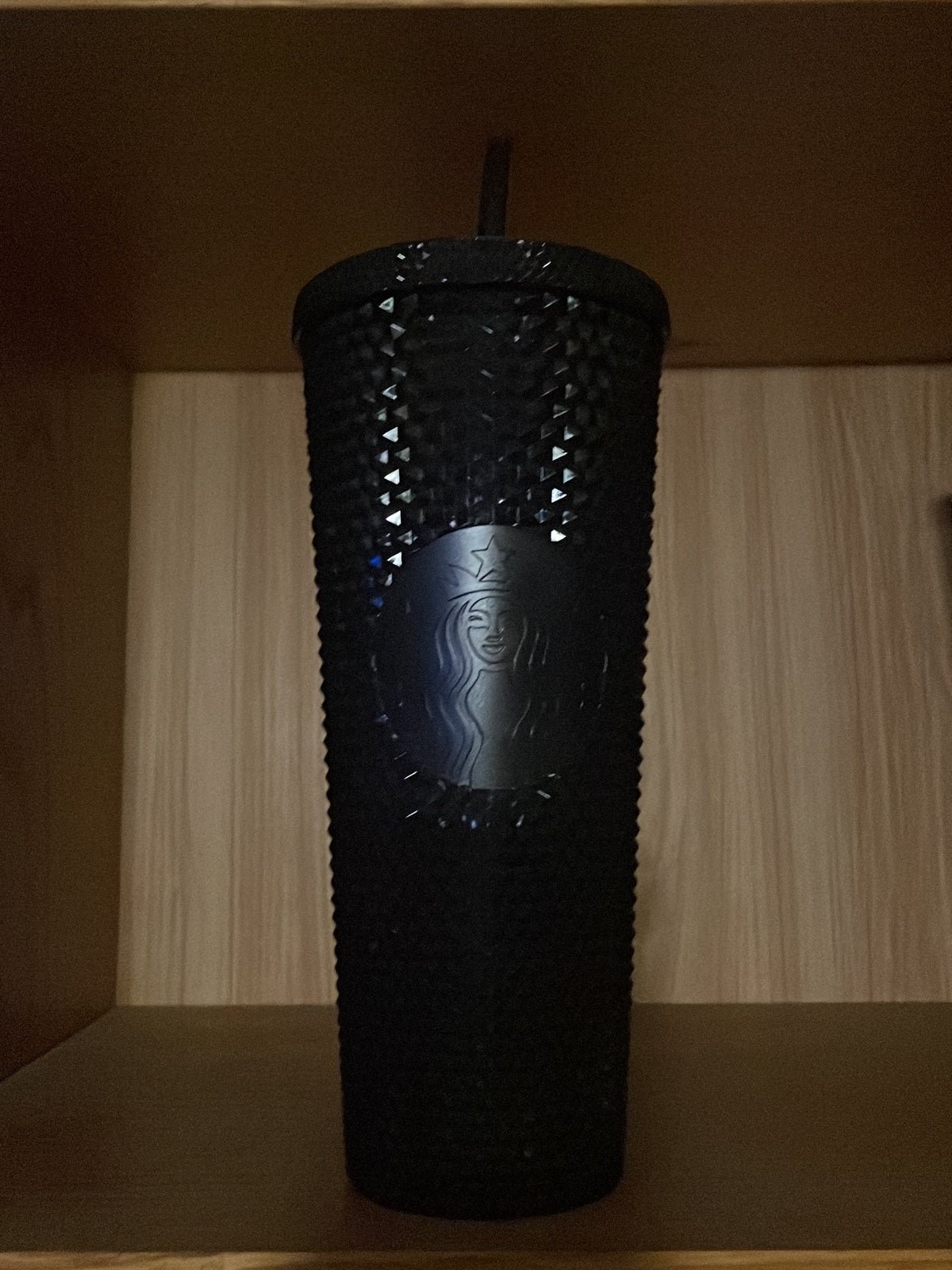 Starbucks Black Bling Studded Tumbler, Taiwan