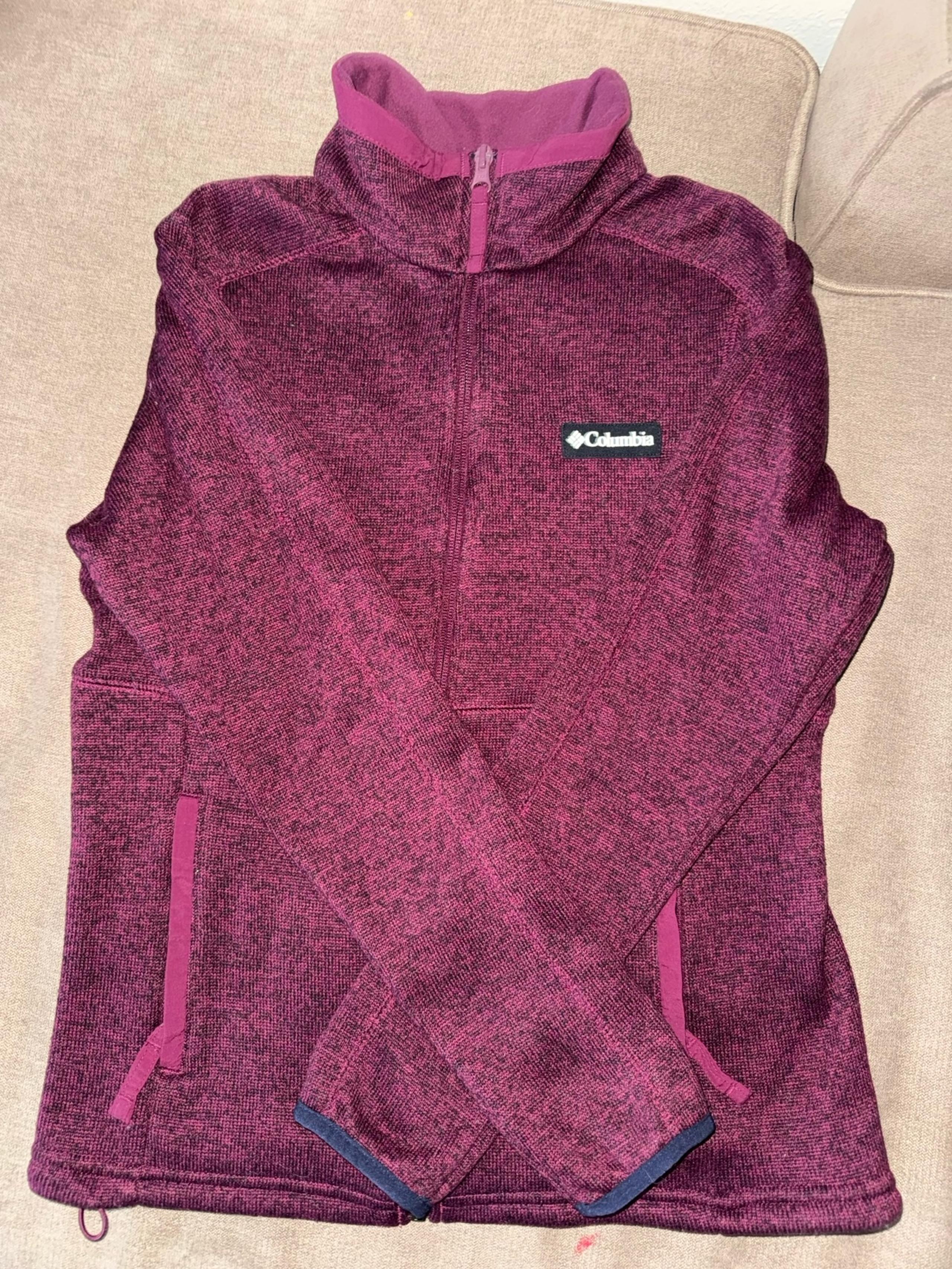 Burgundy sweater