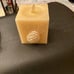 LUMINARA FLAME LESS CANDLE SET/2 MAPLE LEAF & PINE CONE WITH REMOTE/TIMER