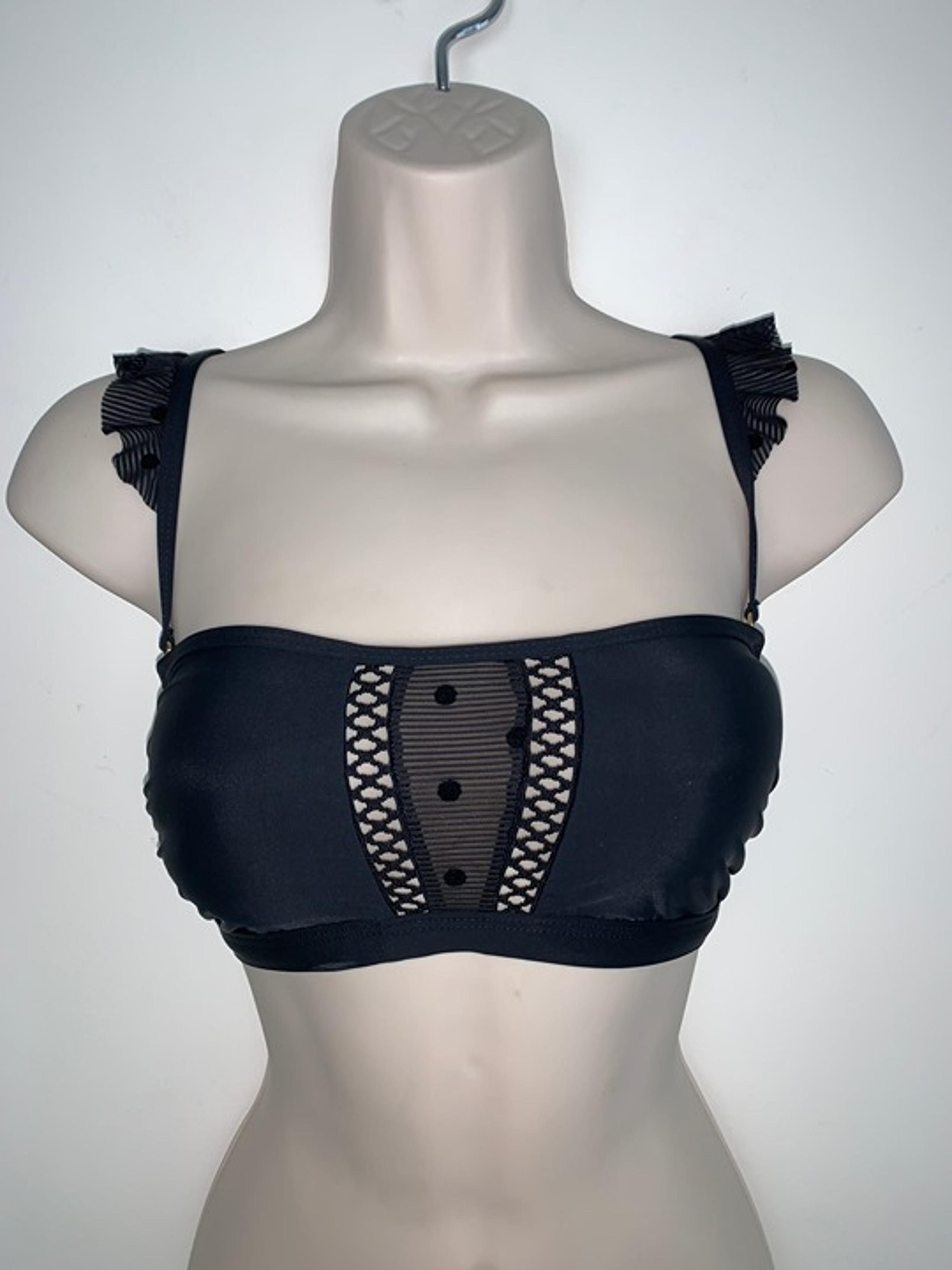 New Fashion Swimsuit Bikini Top Removable Straps Size M - Ella Moss