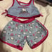 Build a Bear Hello kitty crowns pjs set HTF