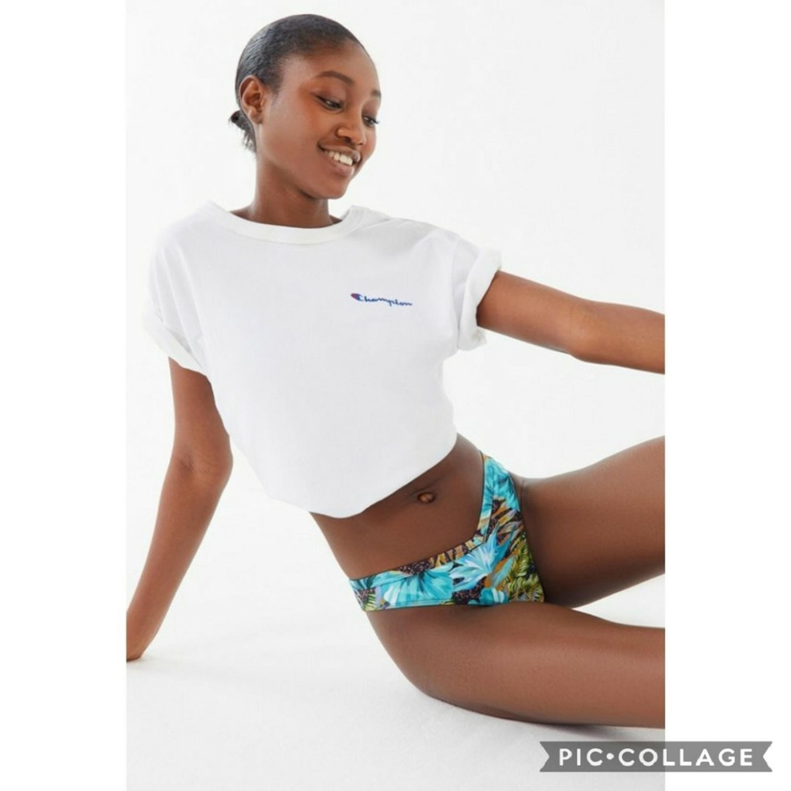 Out From Under V-Shape Printed Bikini