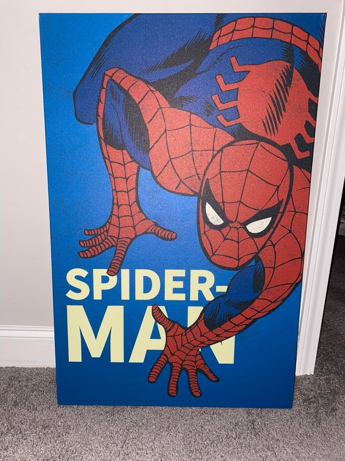 Pottery Barn Spider-Man Canvas Large