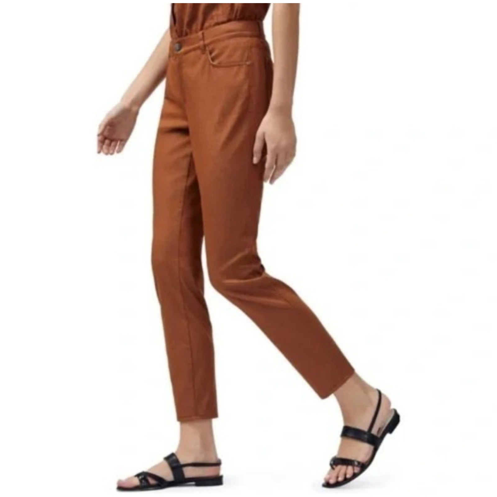 lafayette 148 New York Mercer-Primo Stretch Mid-Rise Skinny Pant Size 10