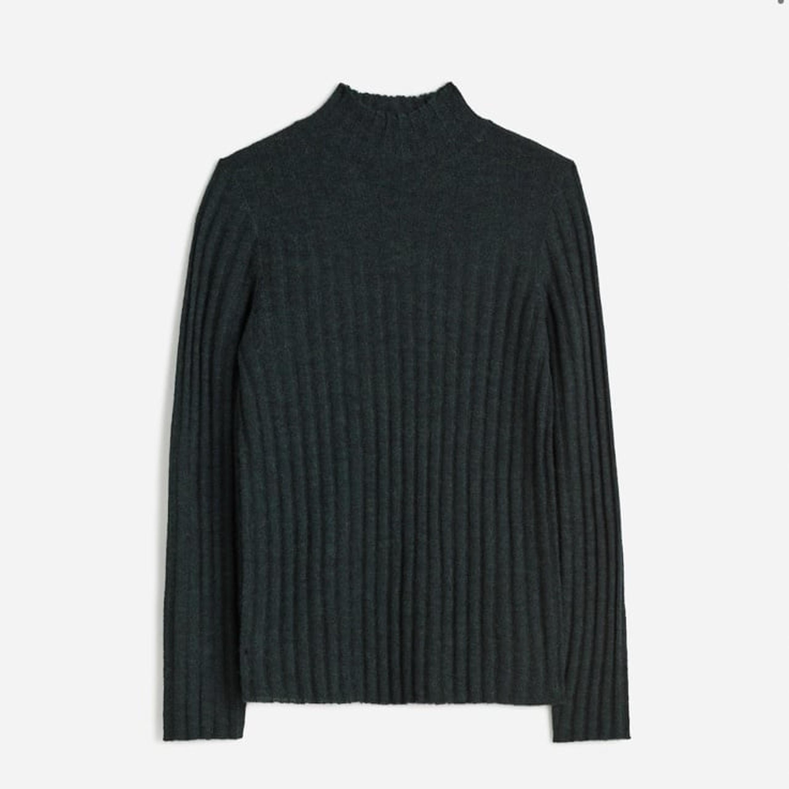 Madewell Sweater Alpaca Blend Mockneck Women’s size Large NEW