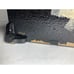 Hand Painted Black Lacquer Japanese Jewelry Box Music Box Mirrored Gold Black