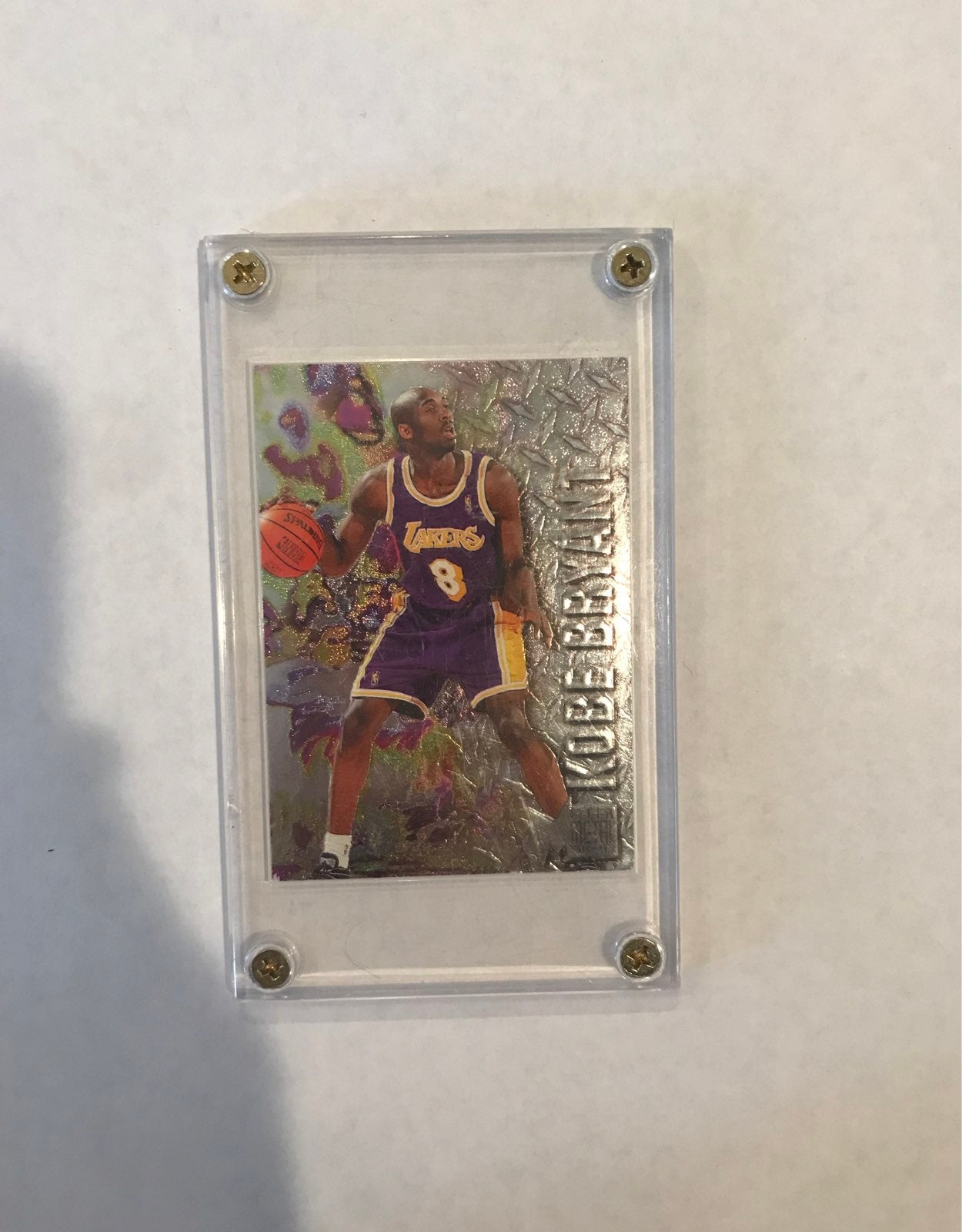 Kobe Bryant Fleer Metal Rookie Card