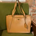 Michael Kors Maddie Medium Crossgrain Leather Tote Bag