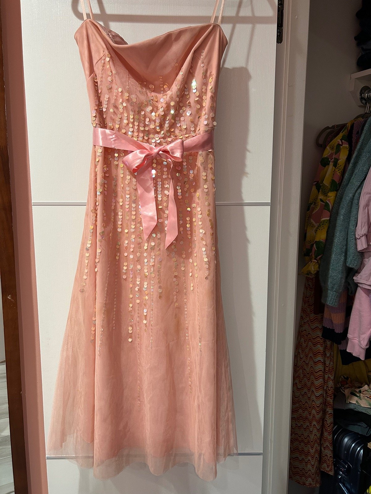 BCBG Max Azria Ballet Core Sequined Dress, Size 2