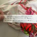 Zara Floral Print Bodysuit V-Neck Ruched Waist Size Medium New