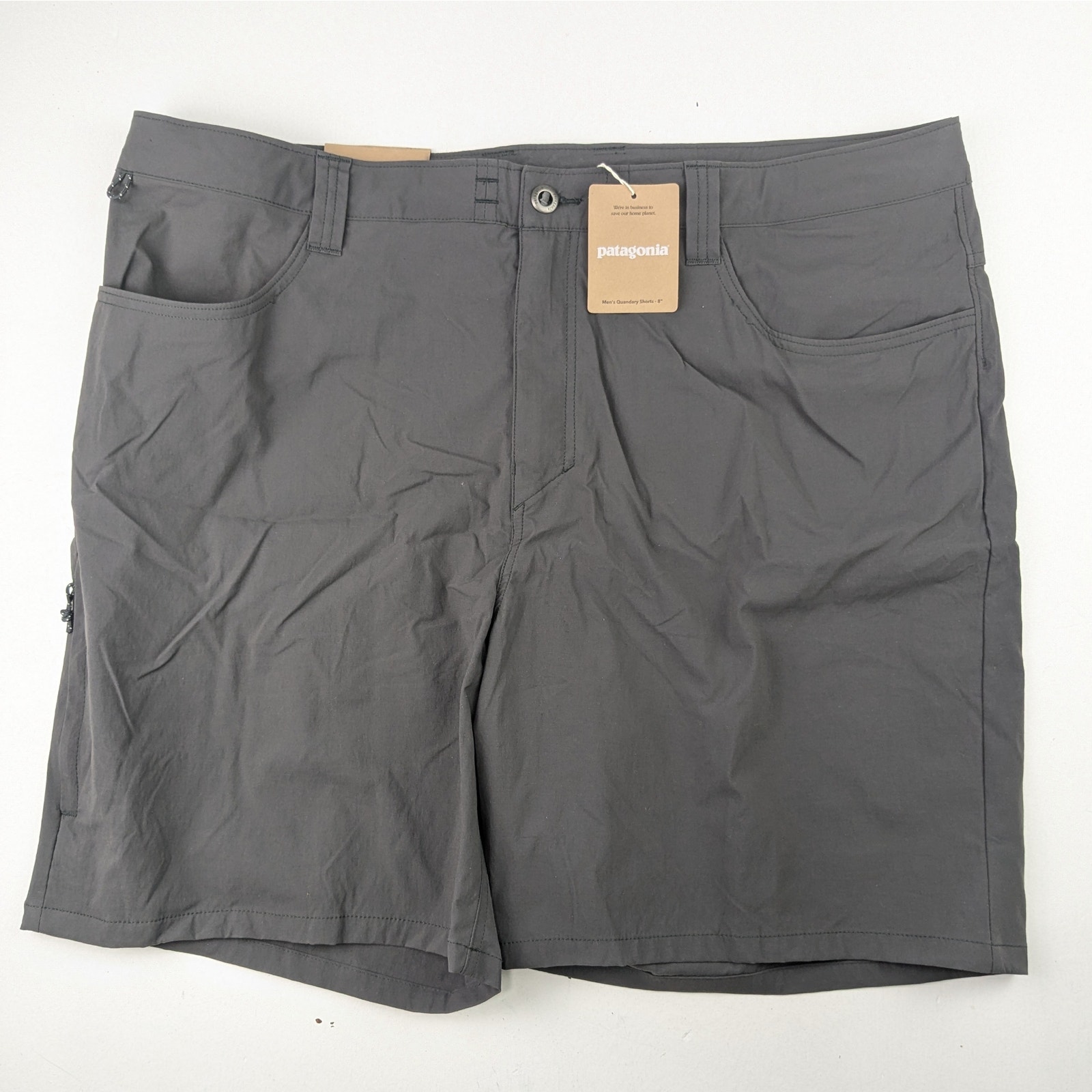Patagonia Men's Quandary Shorts - Forge Grey - 40W 8 Inseam