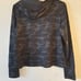 Vuori Hoodie Women Halo Essential Camo Drawstring Pale Grey Heather Small NWOT