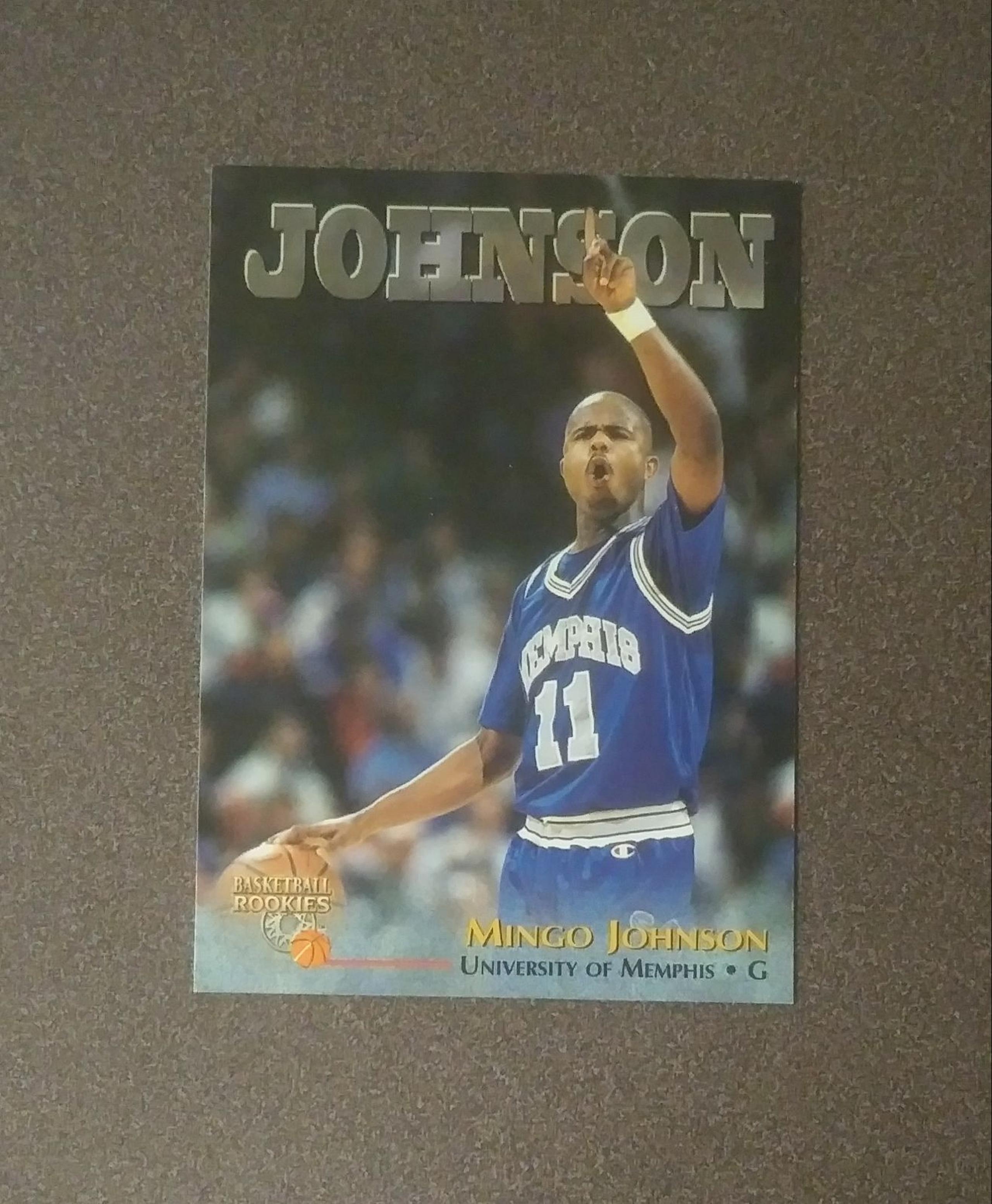 1996 Score Board Mingo Johnson Memphis