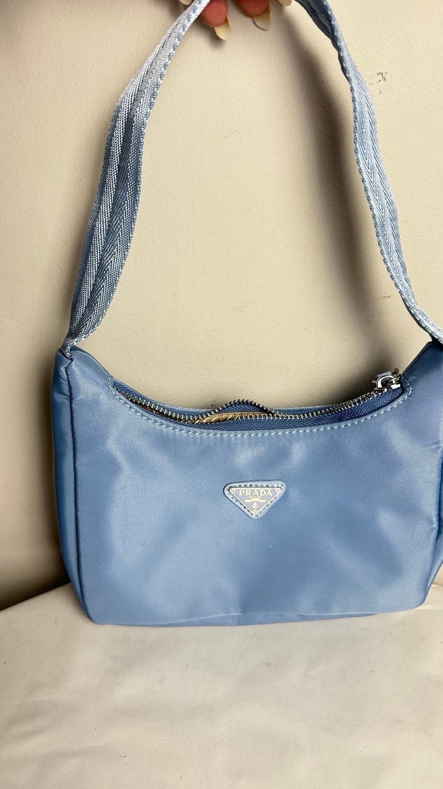 Blue purse