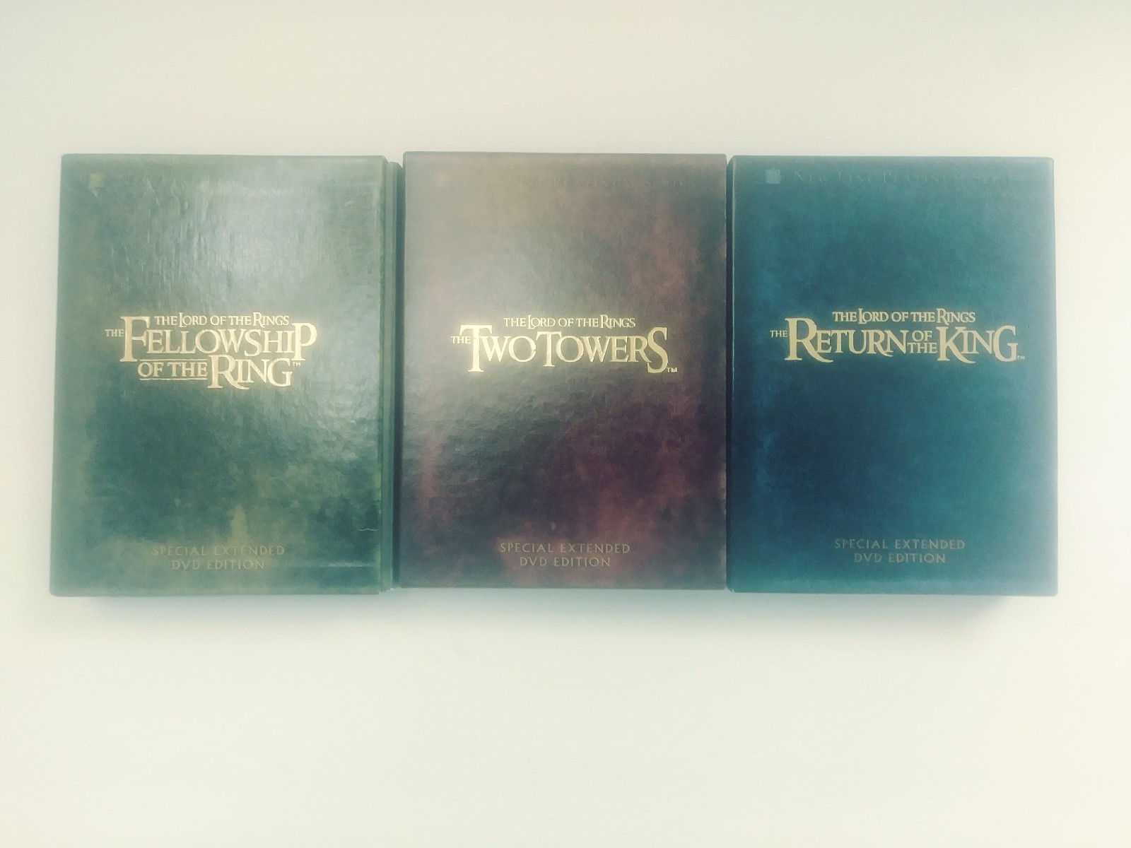 The Lord of the Rings Trilogy Special Extended DVD Edition Set 12 Discs Lot Set