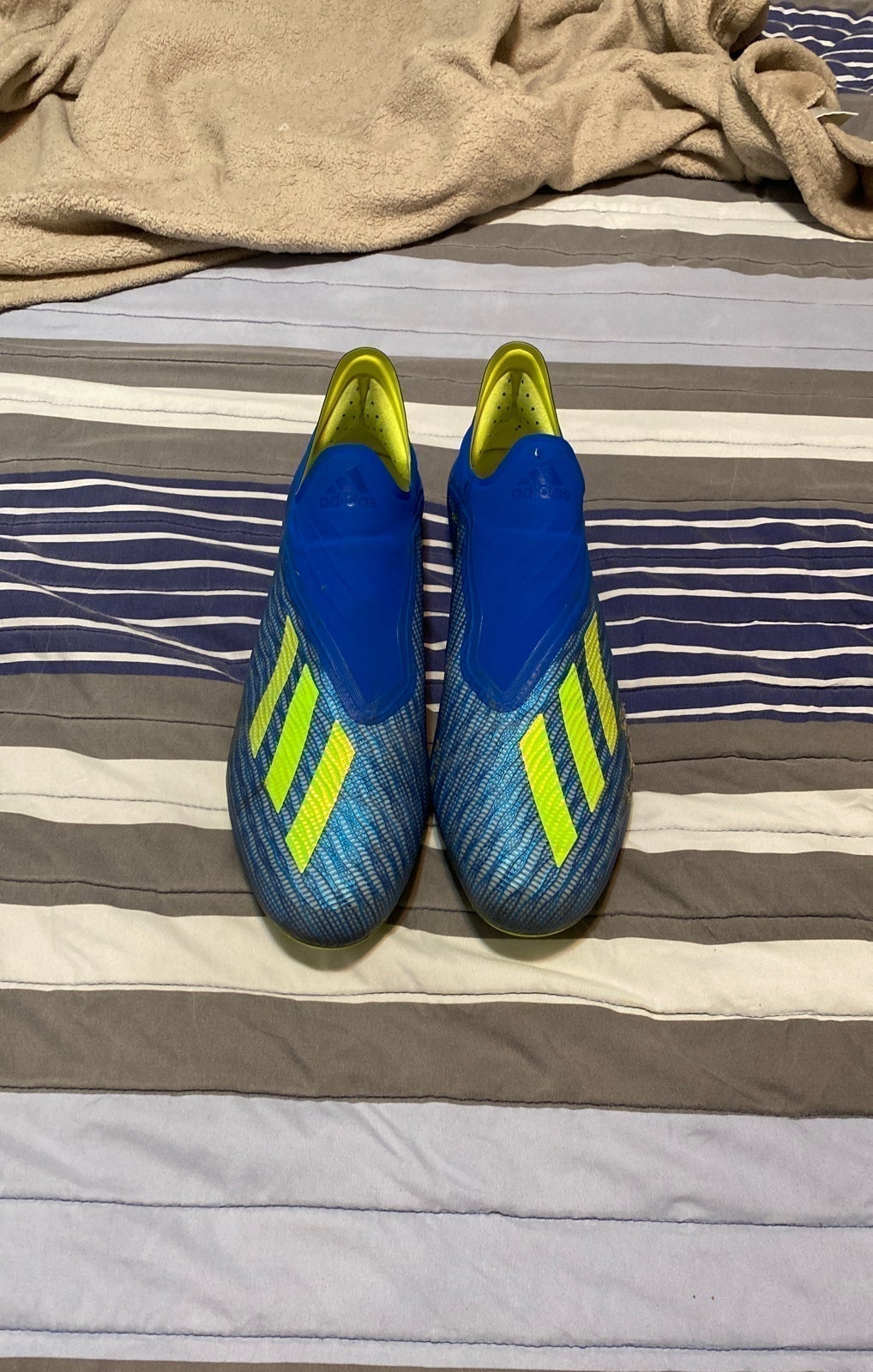 Adidas X 18 + FG cleats size 12