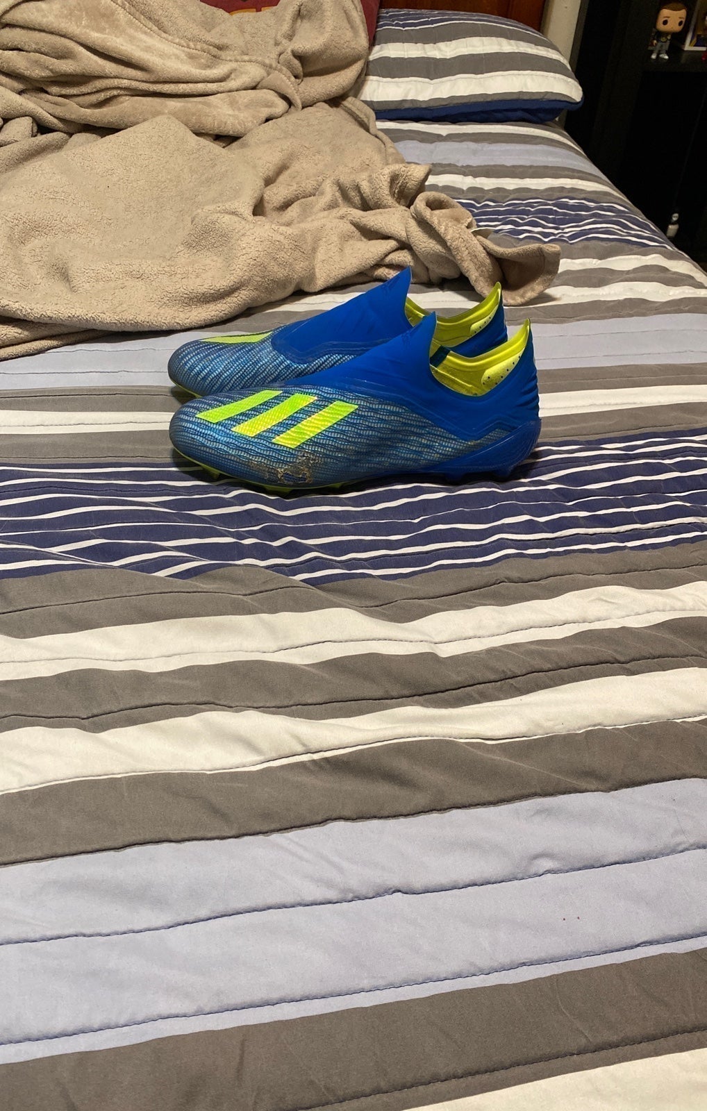 Adidas X 18 + FG cleats size 12