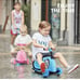 iScooter 4 In 1 Toddler Scooter for Kids Ages 2-10(pink) 3 Wheels With 4 Model