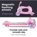 iScooter 4 In 1 Toddler Scooter for Kids Ages 2-10(pink) 3 Wheels With 4 Model