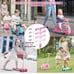 iScooter 4 In 1 Toddler Scooter for Kids Ages 2-10(pink) 3 Wheels With 4 Model