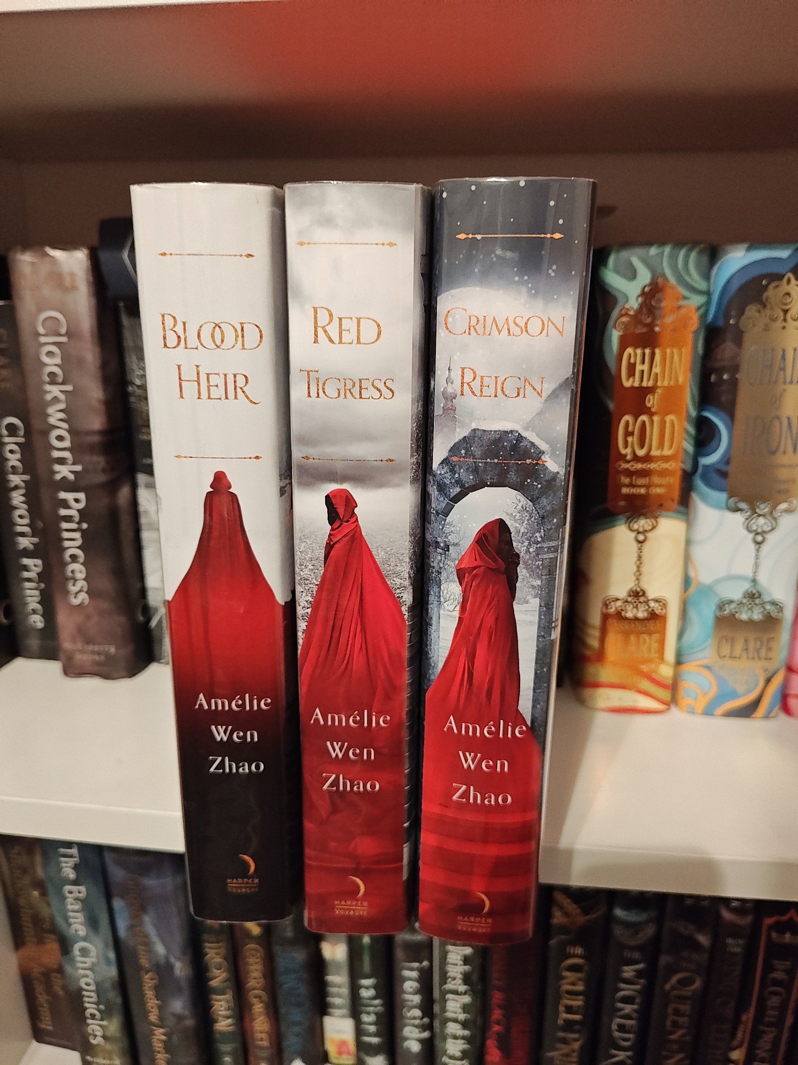 Goldsboro Blood Heir trilogy by Amelie Wen Zhao SIGINED+MATCHING NUMBERS