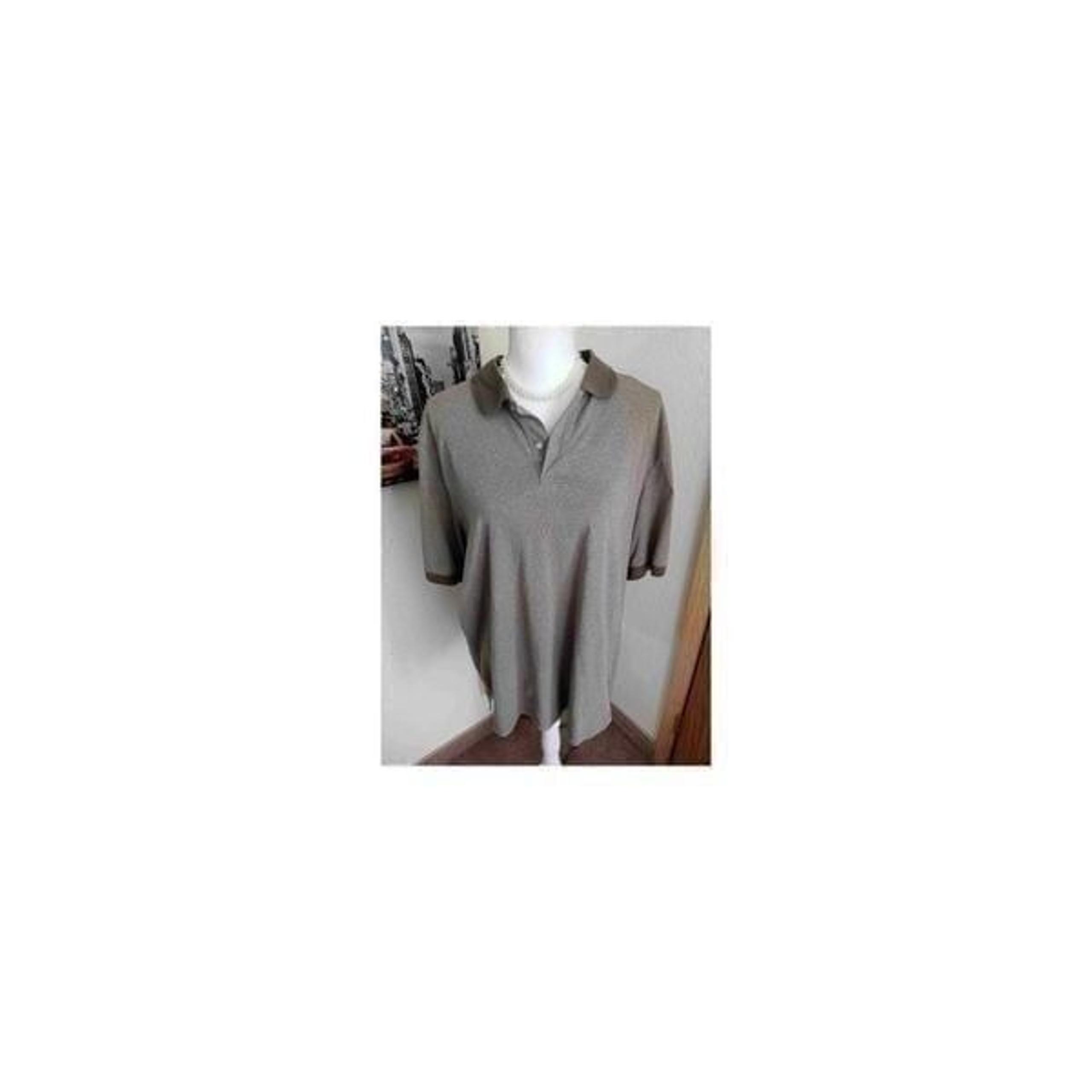 David Taylor Collection Dark Green Polo Shirt Sleeve-XL Good Condition