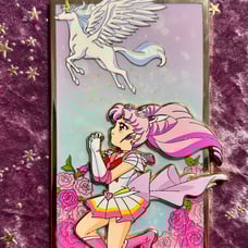 Sailor chibi moon and Pegasus moonlight moments pin