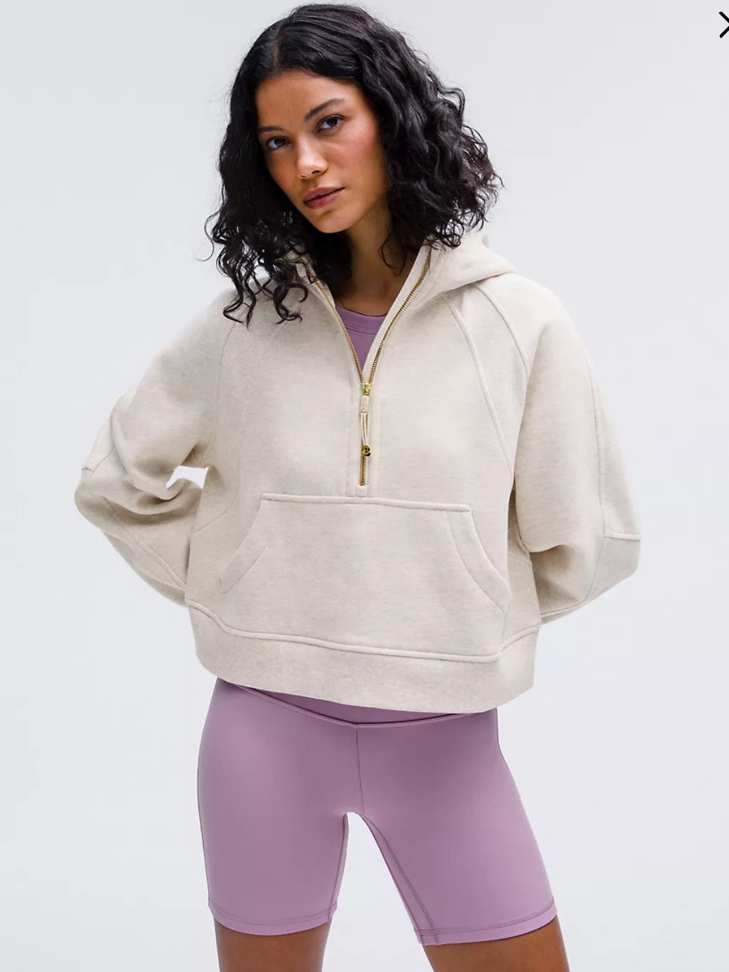 NWOT Lululemon Scuba Oversized Half-Zip Hoodie
