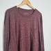 NWT Stitch Fix Hawker Rye Bacford Spacedye Pocket Crew Burgundy Maroon Size 3XL